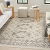 image:imageNourison Home Serenity Home Ivory Blue 9 x 12 Area Rug  Easy Clean Non Shedding Bed Room Living Room Dining Room Kitchen 9 x 12Ivory Grey