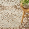 image:imageNourison Home Serenity Home Ivory Blue 9 x 12 Area Rug  Easy Clean Non Shedding Bed Room Living Room Dining Room Kitchen 9 x 12Ivory Mocha