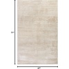 image:imageNourison Home Serenity Home Ivory Grey 53 x 73 Area Rug  Easy Clean Non Shedding Bed Room Living Room Dining Room Kitchen 5 x 7Ivory