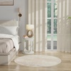 image:imageNourison Home Serenity Home Ivory Grey 53 x 73 Area Rug  Easy Clean Non Shedding Bed Room Living Room Dining Room Kitchen 5 x 7Ivory