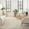 image:imageNourison Home Serenity Home Ivory Grey 53 x 73 Area Rug  Easy Clean Non Shedding Bed Room Living Room Dining Room Kitchen 5 x 7Ivory