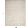 image:imageNourison Home Serenity Home Ivory Grey 53 x 73 Area Rug  Easy Clean Non Shedding Bed Room Living Room Dining Room Kitchen 5 x 7Ivory