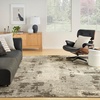 image:imageNourison Home Serenity Home Ivory Grey 53 x 73 Area Rug  Easy Clean Non Shedding Bed Room Living Room Dining Room Kitchen 5 x 7Ivory Grey