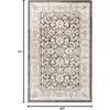 image:imageNourison Home Serenity Home Ivory Mocha 53 x 73 Area Rug  Easy Clean Non Shedding Bed Room Living Room Dining Room Kitchen 5 x 7Ivory Grey Blue