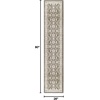 image:imageNourison Home Serenity Home Ivory Mocha 53 x 73 Area Rug  Easy Clean Non Shedding Bed Room Living Room Dining Room Kitchen 5 x 7Ivory Grey Blue
