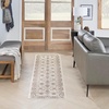 image:imageNourison Home Serenity Home Ivory Mocha 53 x 73 Area Rug  Easy Clean Non Shedding Bed Room Living Room Dining Room Kitchen 5 x 7Ivory Mocha