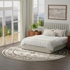 image:imageNourison Home Serenity Home Ivory Mocha 53 x 73 Area Rug  Easy Clean Non Shedding Bed Room Living Room Dining Room Kitchen 5 x 7Ivory Mocha