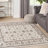 image:imageNourison Home Serenity Home Ivory Mocha 53 x 73 Area Rug  Easy Clean Non Shedding Bed Room Living Room Dining Room Kitchen 5 x 7Ivory Mocha