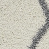 image:imageNourison Home ShangriLa Lattice Shag IvoryLight Grey 8 x 10 Area Rug 8 x 10IvoryLight Grey