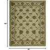 image:imageNourison Home Silk Pointe SKP1 Green Rectangle Area Rug 3Feet 10Inches by 5Feet 10Inches 310 x 510Green