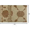 image:imageNourison Home Silk Pointe SKP1 Green Rectangle Area Rug 3Feet 10Inches by 5Feet 10Inches 310 x 510Green