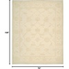 image:imageNourison Home Silk Pointe SKP1 Green Rectangle Area Rug 3Feet 10Inches by 5Feet 10Inches 310 x 510Ivory