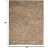 image:imageNourison Home Silken Allure Mushroom 2 x 3 Area Rug 23 x 3Mushroom