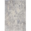 image:imageNourison Home Sleek Textures IvoryGrey 710 x 106 Area Rug  Easy Clean Non Shedding Bed Room Living Room Dining Room Kitchen 8 x 1153 x 73 Rectangular