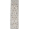 image:imageNourison Home Sleek Textures Traditional IvoryGrey 311 x 511 Area Rug Easy Clean Non Shedding Bed Room Living Room Dining Room Kitchen 4x622 x 76 Runner