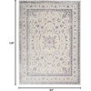 image:imageNourison Home Sleek Textures Traditional IvoryGrey 311 x 511 Area Rug Easy Clean Non Shedding Bed Room Living Room Dining Room Kitchen 4x6710 x 106 Rectangular