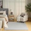 image:imageNourison Home Soft Plush Rabbit Fur Silver 5 x 7 Area Rug  Easy Cleaning Non Shedding Bed Room Living Room Dining Room Kitchen 5 x 7Silver