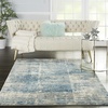 image:imageNourison Home Solace 5 x 7 Area Rug 53x73 IvoryGreyBlueIvoryGreyBlue