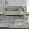 image:imageNourison Home Solace 5 x 7 Area Rug 53x73 IvoryGreyBlueIvoryGreyBlue