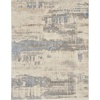image:imageNourison Home Solace Ivory Grey Blue 8 x 10 Area Rug  Easy Clean Non Shedding Bed Room Living Room Dining Room Kitchen 8 x 108 x 10 Rectangular