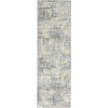 image:imageNourison Home Solace Ivory Grey Blue 8 x 10 Area Rug  Easy Clean Non Shedding Bed Room Living Room Dining Room Kitchen 8 x 10IvoryGreyBlue