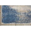 image:imageNourison Home Somerset Ivory Blue 2 x 29 Area Rug  Easy Clean Non Shedding Bed Room Living Room Dining Room Kitchen 2 x 3