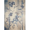 image:imageNourison Home Somerset Ivory Blue 2 x 29 Area Rug  Easy Clean Non Shedding Bed Room Living Room Dining Room Kitchen 2 x 3