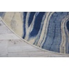 image:imageNourison Home Somerset Latte 2 x 29 Area Rug  Easy Clean Non Shedding Bed Room Living Room Dining Room Kitchen 2 x 3Light Blue