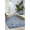 image:imageNourison Home Somerset Latte 2 x 29 Area Rug  Easy Clean Non Shedding Bed Room Living Room Dining Room Kitchen 2 x 3Navy