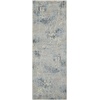image:imageNourison Home Somerset Latte 2 x 29 Area Rug  Easy Clean Non Shedding Bed Room Living Room Dining Room Kitchen 2 x 3SilverBlue