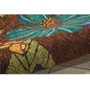image:imageNourison Home South Beach IndoorOutdoor Sand 5 x 76 AreaRug Easy washing Non Shedding Bed Room Living Room Dining Room Backyard Deck Patio 5x8Chocolate