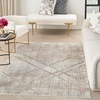 image:imageNourison Home Sparkle Grey Mocha 710 x 910 Area Rug  Easy Clean Non Shedding Bed Room Living Room Dining Room Kitchen 8 x 10Grey