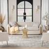 image:imageNourison Home Sparkle Grey Mocha 710 x 910 Area Rug  Easy Clean Non Shedding Bed Room Living Room Dining Room Kitchen 8 x 10Grey