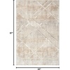 image:imageNourison Home Sparkle Grey Mocha 710 x 910 Area Rug  Easy Clean Non Shedding Bed Room Living Room Dining Room Kitchen 8 x 10Grey Mocha