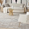 image:imageNourison Home Sparkle Grey Mocha 710 x 910 Area Rug  Easy Clean Non Shedding Bed Room Living Room Dining Room Kitchen 8 x 10Grey Mocha