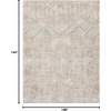 image:imageNourison Home Sparkle Grey Mocha 710 x 910 Area Rug  Easy Clean Non Shedding Bed Room Living Room Dining Room Kitchen 8 x 10Grey Mocha