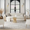 image:imageNourison Home Sparkle Grey Mocha 710 x 910 Area Rug  Easy Clean Non Shedding Bed Room Living Room Dining Room Kitchen 8 x 10Grey Mocha