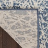 image:imageNourison Home Splendid Mocha Ivory 710 x 910 Area Rug  Easy Clean Non Shedding Bed Room Living Room Dining Room Kitchen 8 x 10Navy Ivory