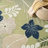 image:imageNourison Home Suncoast Green Blue 53 x 73 Area Rug  Easy Clean Non Shedding Bed Room Living Room Dining Room Kitchen 5 x 7Green Blue