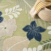 image:imageNourison Home Suncoast Green Blue 53 x 73 Area Rug  Easy Clean Non Shedding Bed Room Living Room Dining Room Kitchen 5 x 7Green Blue