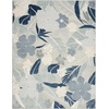 image:imageNourison Home Suncoast Green Blue 53 x 73 Area Rug  Easy Clean Non Shedding Bed Room Living Room Dining Room Kitchen 5 x 7Grey Navy
