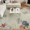 image:imageNourison Home Suncoast Grey Multicolor 710 x 910 Area Rug  Easy Clean Non Shedding Bed Room Living Room Dining Room Kitchen 8 x 10Grey Multicolor