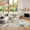 image:imageNourison Home Suncoast Grey Multicolor 710 x 910 Area Rug  Easy Clean Non Shedding Bed Room Living Room Dining Room Kitchen 8 x 10Grey Multicolor