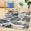 image:imageNourison Home Suncoast Multicolor 53 x 73 Area Rug  Easy Clean Non Shedding Bed Room Living Room Dining Room Kitchen 5 x 7Blue