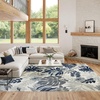 image:imageNourison Home Suncoast Multicolor 53 x 73 Area Rug  Easy Clean Non Shedding Bed Room Living Room Dining Room Kitchen 5 x 7Blue