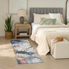 image:imageNourison Home Suncoast Multicolor 53 x 73 Area Rug  Easy Clean Non Shedding Bed Room Living Room Dining Room Kitchen 5 x 7Denim Multi