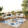image:imageNourison Home Suncoast Multicolor 53 x 73 Area Rug  Easy Clean Non Shedding Bed Room Living Room Dining Room Kitchen 5 x 7Denim Multi