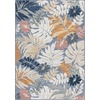 image:imageNourison Home Suncoast Multicolor 53 x 73 Area Rug  Easy Clean Non Shedding Bed Room Living Room Dining Room Kitchen 5 x 7Denim Multi