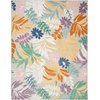 image:imageNourison Home Suncoast Multicolor 53 x 73 Area Rug  Easy Clean Non Shedding Bed Room Living Room Dining Room Kitchen 5 x 7Multi Color
