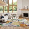 image:imageNourison Home Suncoast Multicolor 53 x 73 Area Rug  Easy Clean Non Shedding Bed Room Living Room Dining Room Kitchen 5 x 7Multi Color